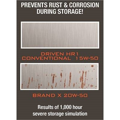HR1 15W-50 Conventional Driven Racing Hot Rod Engine Oil, 1 Quart, Angle 2