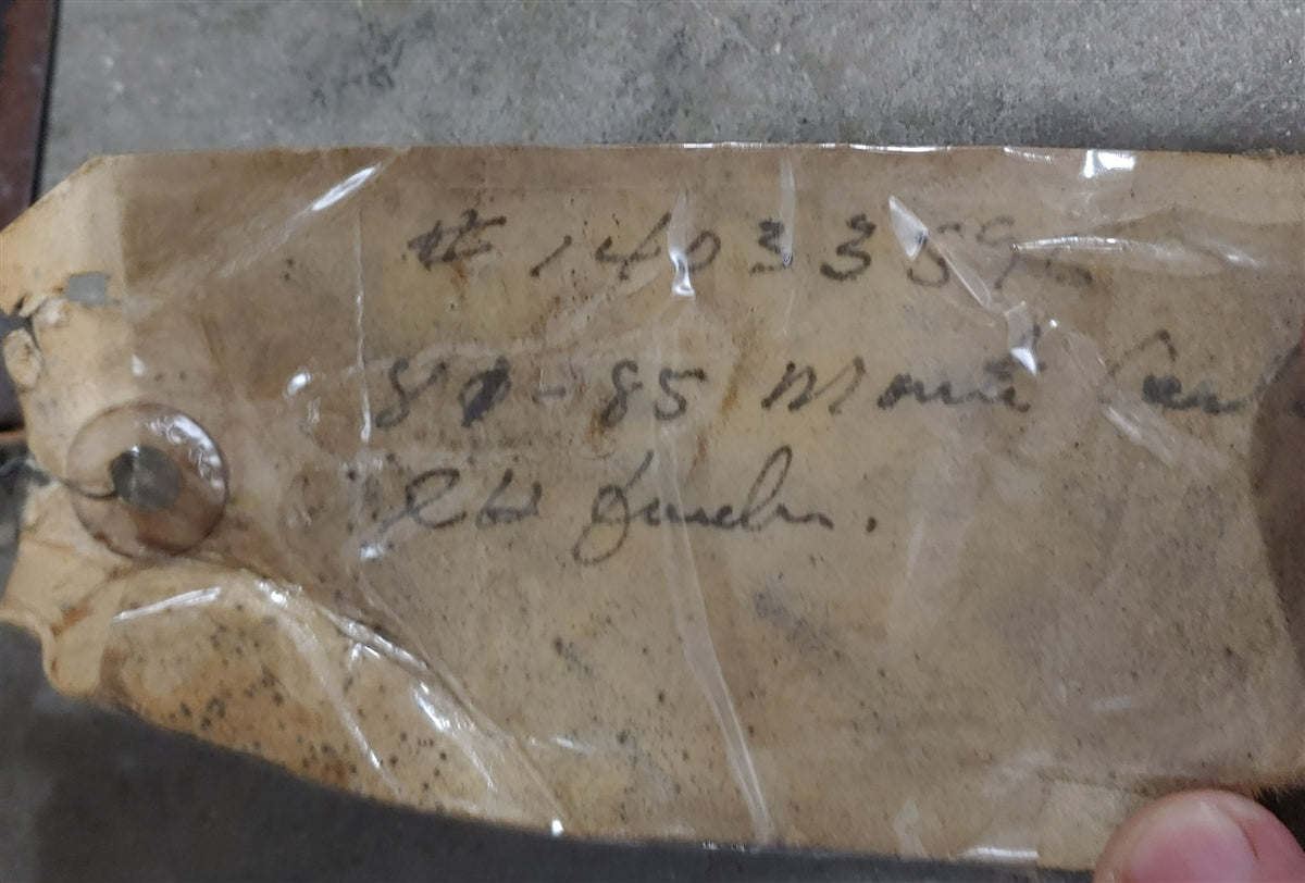 1981 - 1988 Monte Carlo Front Fender, Right Hand, Original GM NOS, Angle 8