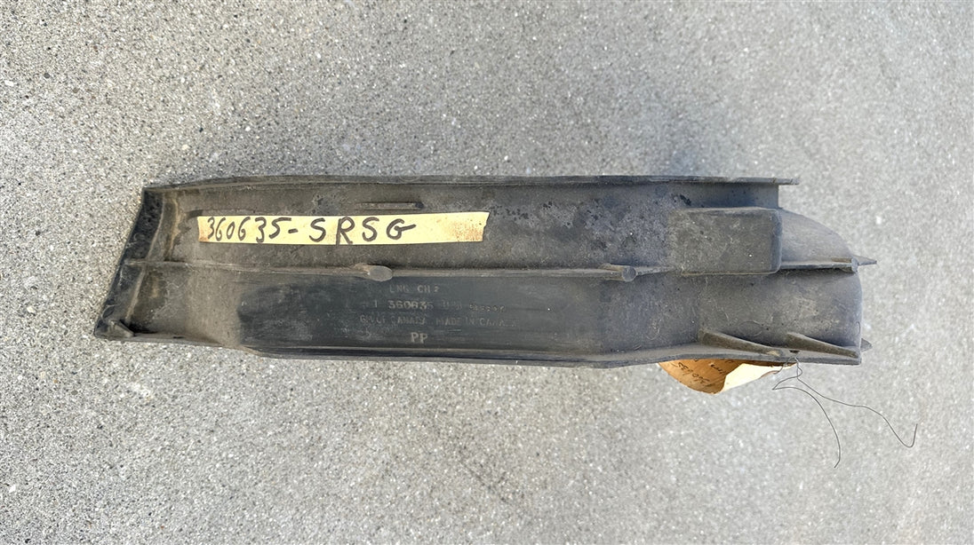 1975 - 1979 Nova Upper Fan Shroud, GM Original NOS, Angle 5