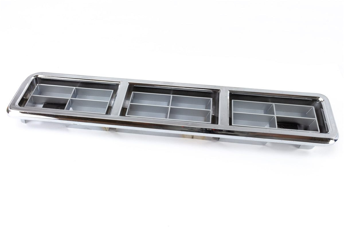 1977 Monte Carlo Front Lower Bumper Grille Insert LH, GM NOS 371199, Angle 3