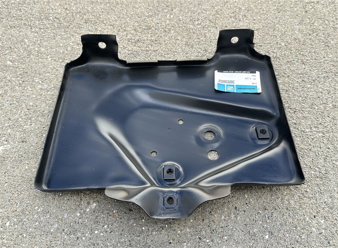 1966 Chevelle Battery Tray, Original GM NOS, Angle 3