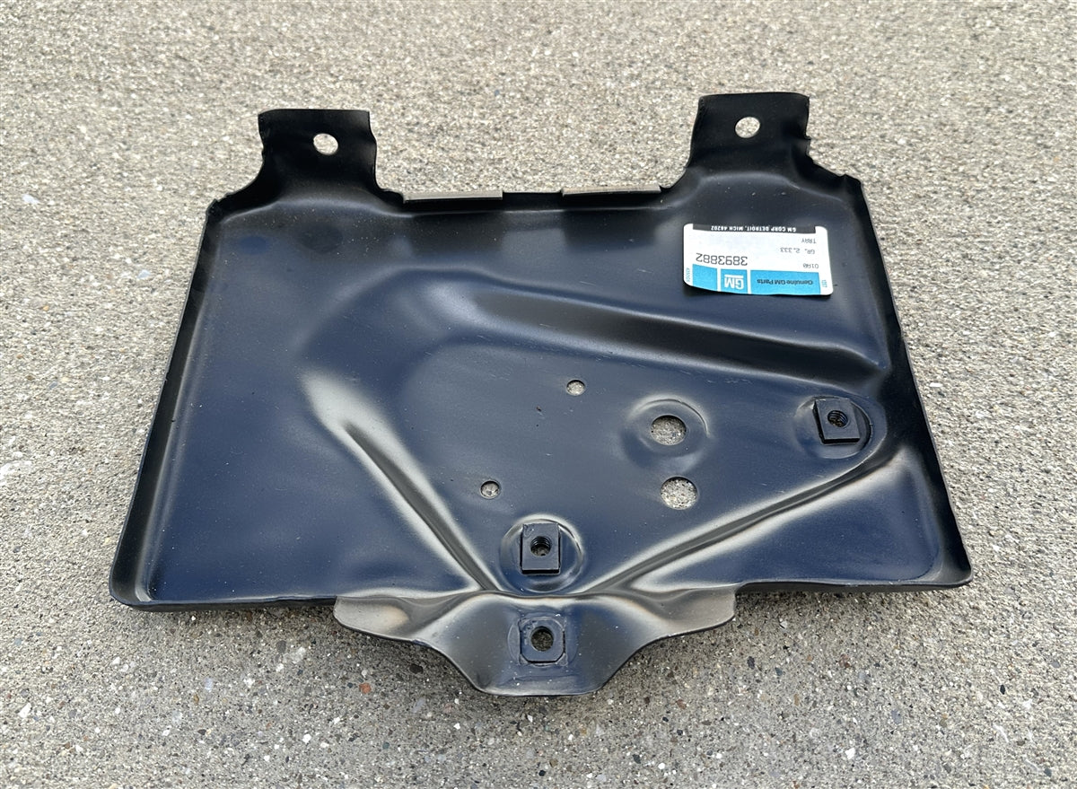 1966 Chevelle Battery Tray, Original GM NOS, Angle 3