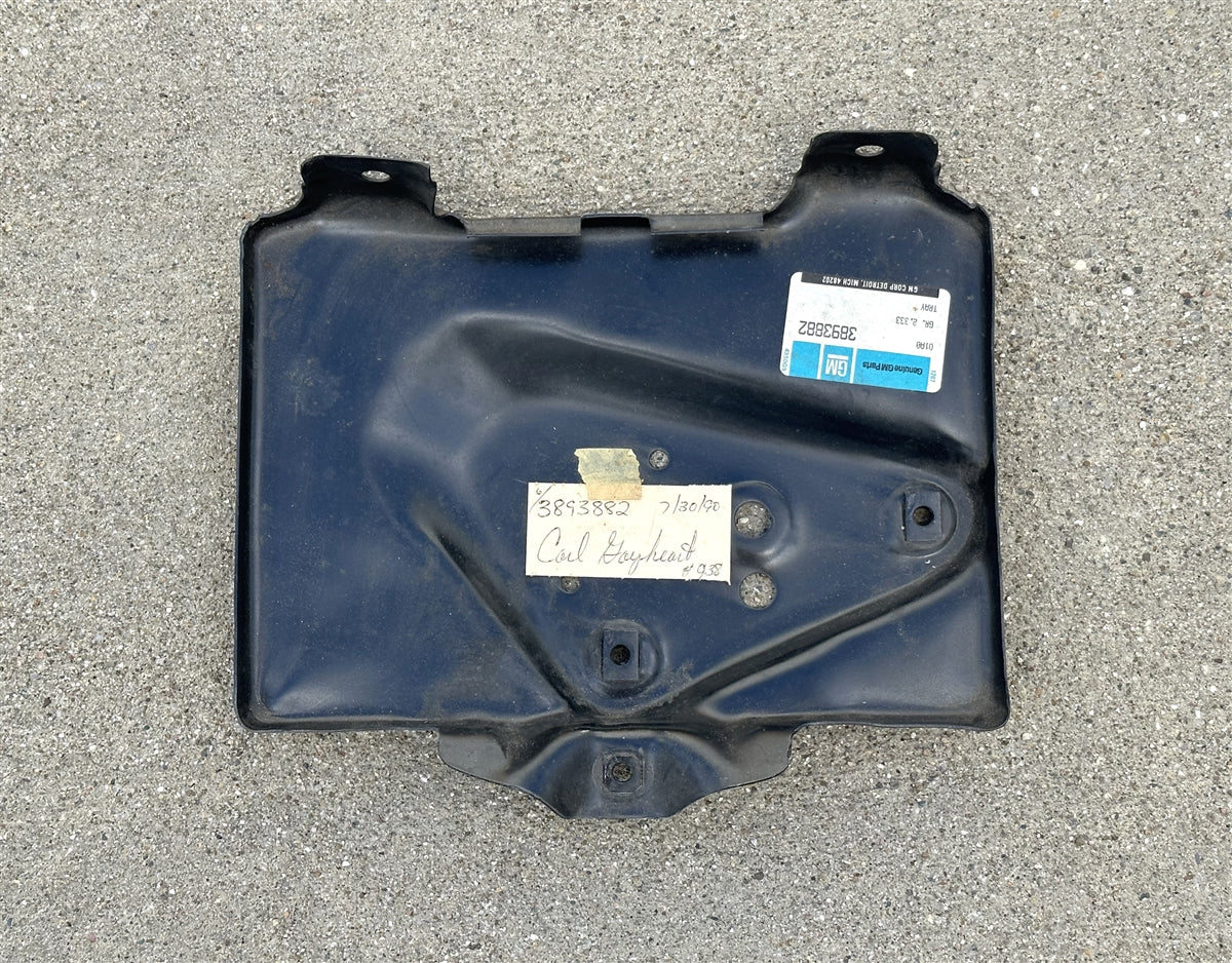 1966 Chevelle Battery Tray, Original GM NOS, Angle 4