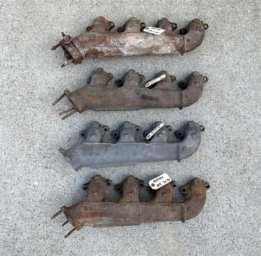 1967 - 1970 Chevelle or Nova Exhaust Manifold Right Hand, Big Block, Original GM Used