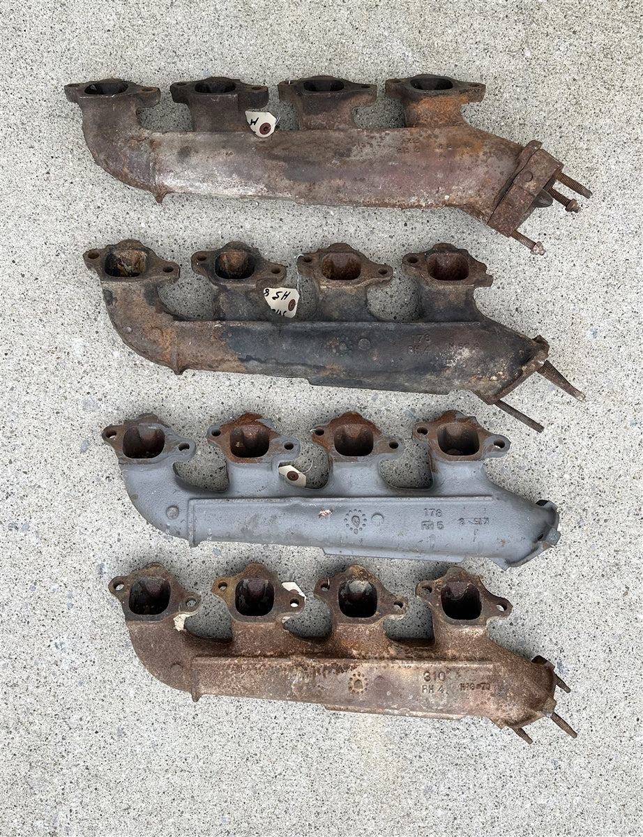 1967 - 1970 Chevelle or Nova Exhaust Manifold Right Hand, Big Block, Original GM Used, Angle 4