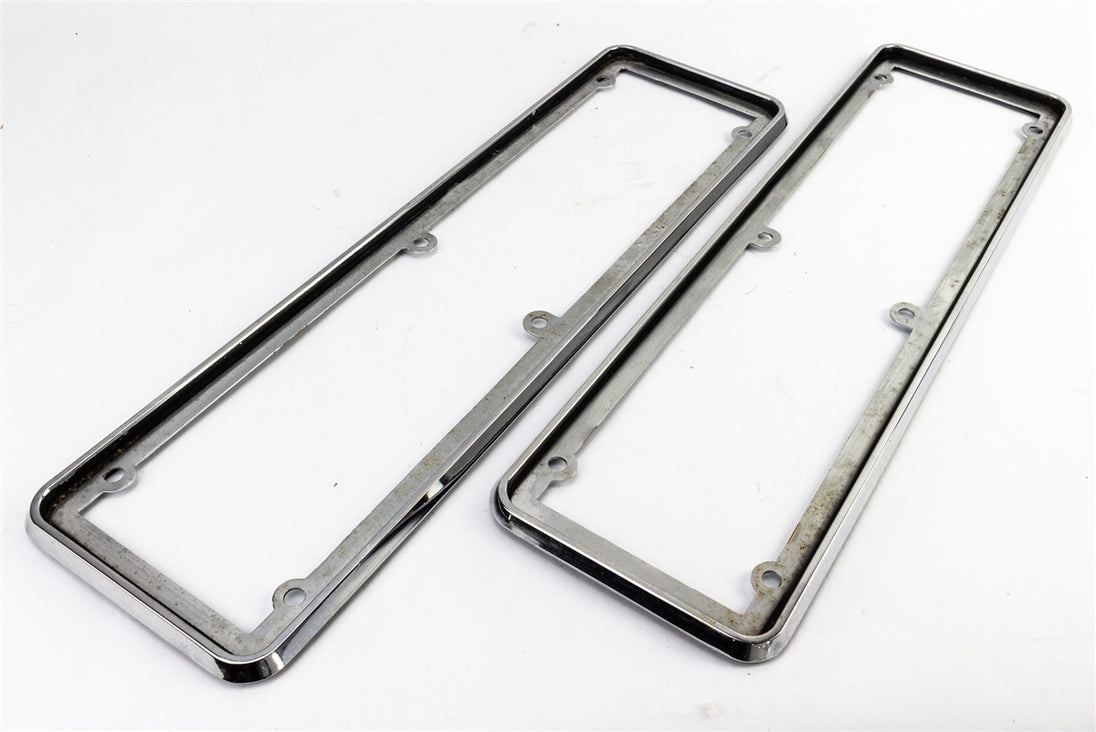1968 - 1972 Nova Super Sport Hood Louvers Ornament Bezel Ring Trims Set, Original GM NOS