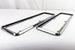 1968 - 1972 Nova Super Sport Hood Louvers Ornament Bezel Ring Trims Set, Original GM NOS, Angle 2