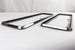 1968 - 1972 Nova Super Sport Hood Louvers Ornament Bezel Ring Trims Set, Original GM NOS, Angle 3