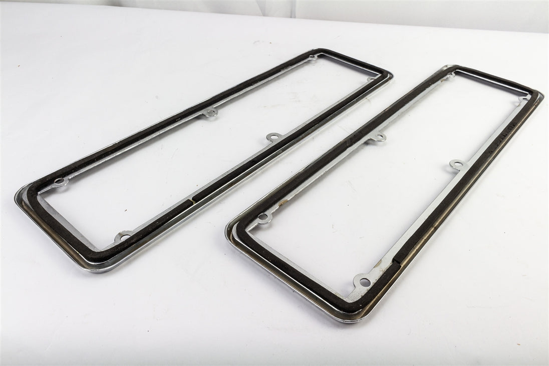 1968 - 1972 Nova Super Sport Hood Louvers Ornament Bezel Ring Trims Set, Original GM NOS, Angle 5