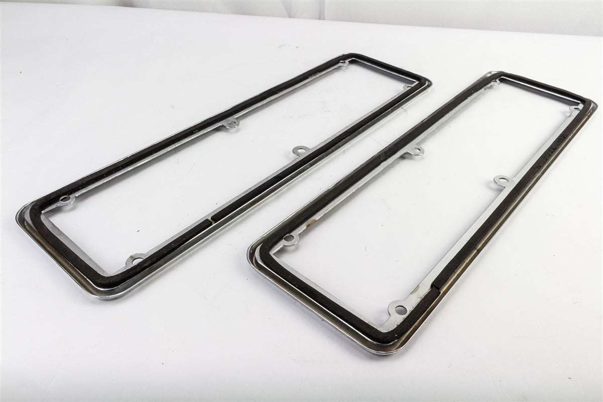 1968 - 1972 Nova Super Sport Hood Louvers Ornament Bezel Ring Trims Set, Original GM NOS, Angle 5