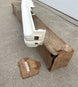 1978 - 1980 Monte Carlo Rear Bumper Cover, Original GM NOS, Angle 3