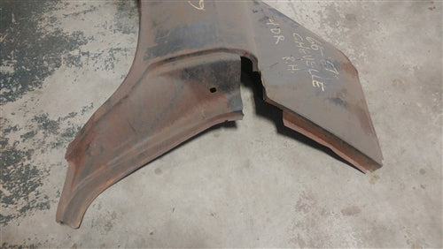 1966 - 1967 Chevelle Full Quarter Panel, RH NOS GM 7632288, Angle 3