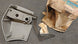 1968 Chevelle POST Model Rear Quarter Panel Tail Light Extension, Left Hand GM NOS, Angle 4