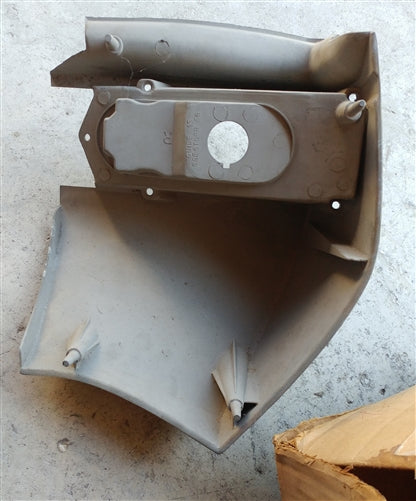 1968 Chevelle Rear Quarter Panel Tail Light Extension, RH Original GM NOS, Angle 3