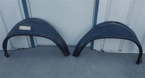 1970 - 1972 Chevelle Rear Outer Wheel Well Housings Set, Coupe, Original GM NOS, Angle 7