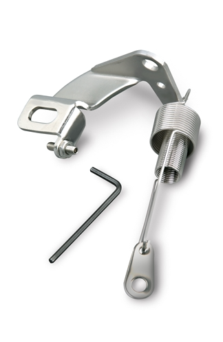 Lokar Stainless Throttle Cable Bracket and Return Spring Kit