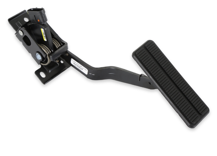 Holley Drive By Wire Accelerator Gas Pedal Assembly for LS or LT Engine Swaps | Muscle Car Central, Angle 2