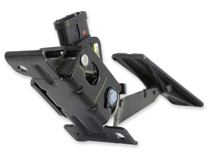 Holley Drive By Wire Accelerator Gas Pedal Assembly for LS or LT Engine Swaps | Muscle Car Central, Angle 3