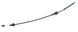 1970 - 1972 Chevelle Accelerator Throttle Linkage Cable, Ball Style