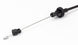 1970 - 1972 Chevelle Accelerator Throttle Linkage Cable, Ball Style, Angle 3