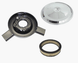 1970 - 1972 Nova Air Cleaner Element Filter Kit, Dual Snorkel, Chrome Lid