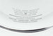 Chevelle and Nova Factory Correct Chrome Air Cleaner Cover Lid with Silk Screened Service Instructions, Curved, Angle 2