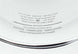 Chevelle and Nova Factory Correct Chrome Air Cleaner Cover Lid with Silk Screened Service Instructions, Curved, Angle 2