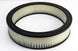 1970 - 1972 Nova Air Cleaner Element Filter Kit, Dual Snorkel, Black Lid, Angle 5