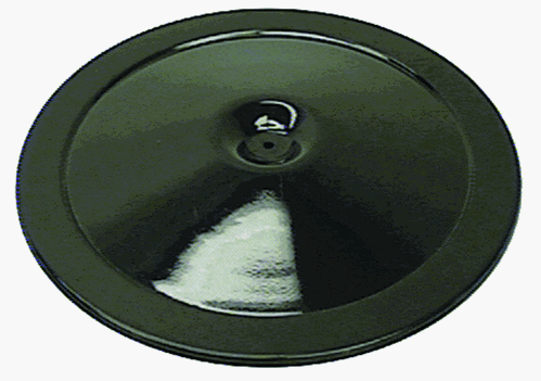 1966 - 1972 BLACK Air Cleaner Lid 14 Inch Diameter for Open Element Breather, OE Style