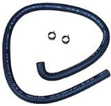 1966 - 1972 Positive Crankcase Ventilation PCV Valve Hose Kit with Molded 90 Degree Elbow, Angle 2