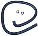1966 - 1972 Positive Crankcase Ventilation PCV Valve Hose Kit with Molded 90 Degree Elbow, Angle 2