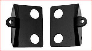1970 - 1972 Chevelle Cowl Induction Dood Flapper Door Hinge Brackets, Pair