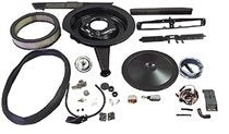 1970 - 1972 Chevelle Cowl Induction Air Cleaner System, Kit, Angle 2