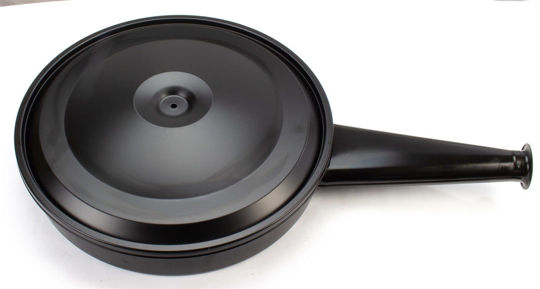 1966 - 1967 Chevelle Original Style Air Cleaner Assembly with Element Filter and Black Lid, Angle 2