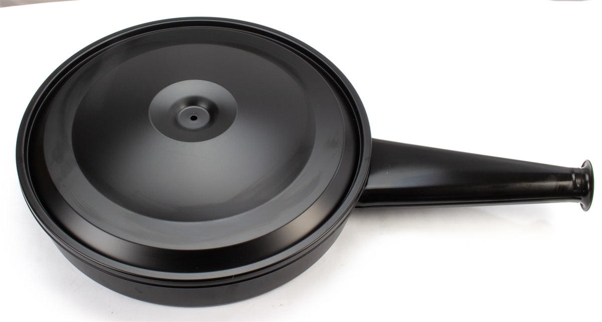 1966 - 1967 Chevelle Original Style Air Cleaner Assembly with Element Filter and Black Lid, Angle 2