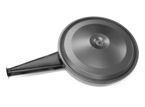 1966 - 1967 Chevelle Original Style Air Cleaner Assembly with Element Filter and Black Lid, Angle 6