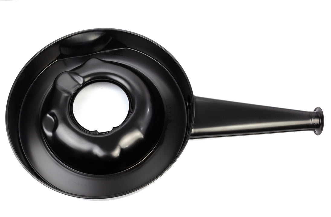 1966 - 1967 Chevelle Original Style Air Cleaner Assembly with Element Filter and Black Lid, Angle 7