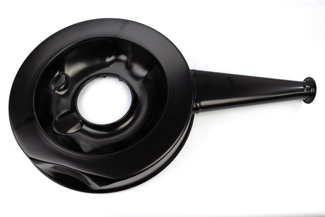 1966 - 1967 Chevelle Original Style Air Cleaner Assembly with Element Filter and Black Lid, Angle 8