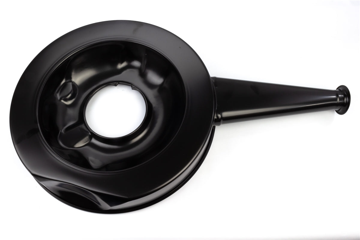 1966 - 1967 Chevelle Original Style Air Cleaner Assembly with Element Filter and Black Lid, Angle 8