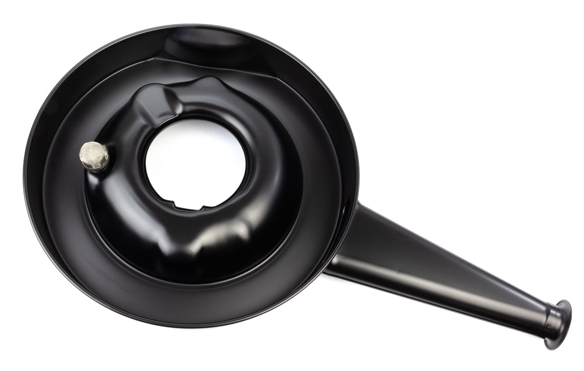 1967 Chevelle Original Style Air Cleaner Assembly with Element Filter and Chrome Lid, Angle 2