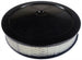 Chevelle or Nova BLACK Air Cleaner Breather Assembly with Drop Base, 14 Inch