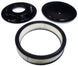 Chevelle or Nova BLACK Air Cleaner Breather Assembly with Drop Base, 14 Inch, Angle 2