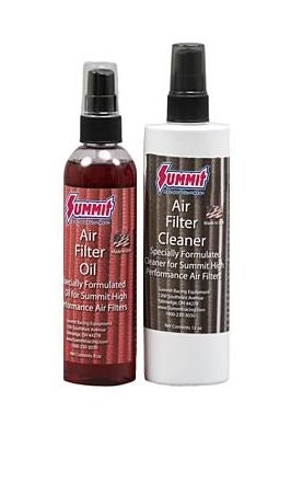 Air Cleaner Breather Filter Oil and Cleaning Recharge Kit