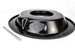 Air Cleaner Assembly, Round Open Element, BLACK ALUMINIUM Finned Classic Ribbed Design, Angle 4