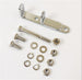 1966 - 1968 Alternator Bracket, Small Block with Headers, Lower, Chrome