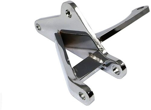 Big Block Lower Alternator Bracket, Custom Chrome