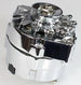 CHROME PLATED Alternator, 100 Amp, 1 Wire