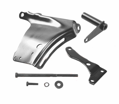 1969 - 1972 Chevelle and Nova Alternator Mounting Brackets Set for Small Block Engines, 7 Piece Kit
