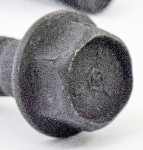 1966 - 1972 Big Block Engine Intake Manifold Bolts Set, For Cast Iron, Angle 3