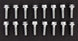 1966 - 1972 Big Block Aluminum Intake Manifold Mounting Bolts Set